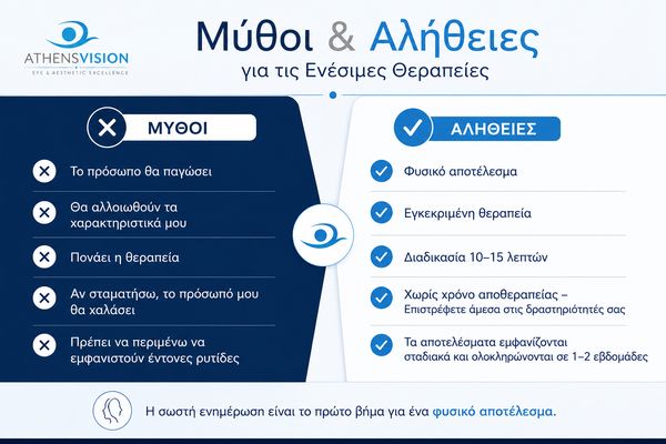 Μύθοι και αλήθειες για τις ενέσιμες θεραπείες